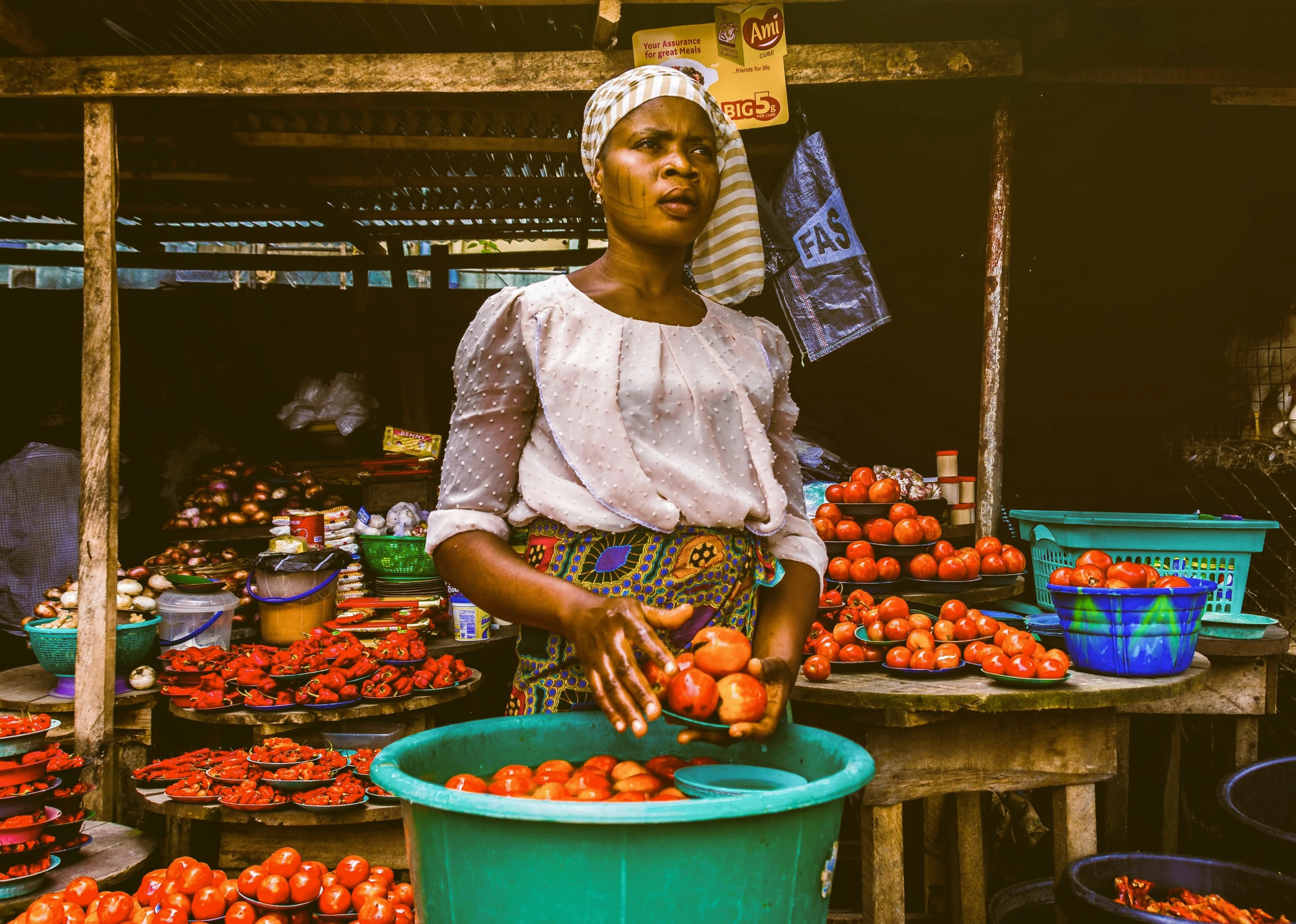 Foodstuff sellers